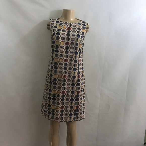 AKRIS PUNTO 🔥sleeveless color block midi dress - Picture 3 of 16